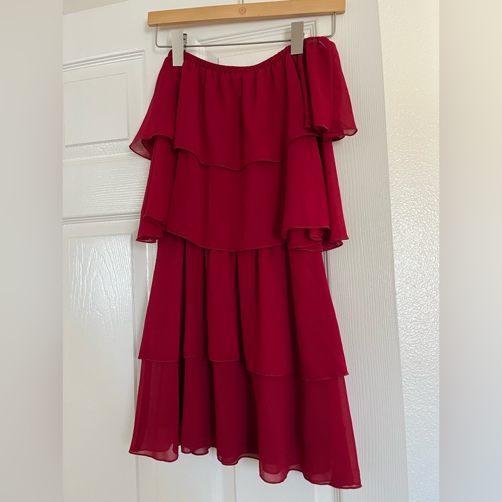 Red Show Me Your MuMu mini dress